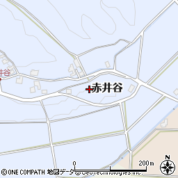 福井県丹生郡越前町赤井谷周辺の地図