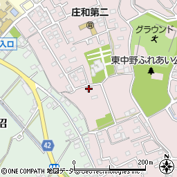 埼玉県春日部市東中野1111周辺の地図