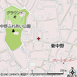 埼玉県春日部市東中野1452周辺の地図