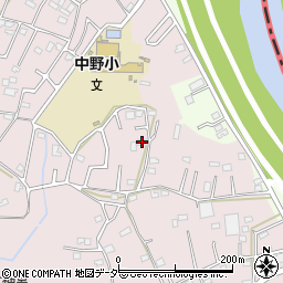 埼玉県春日部市東中野574周辺の地図