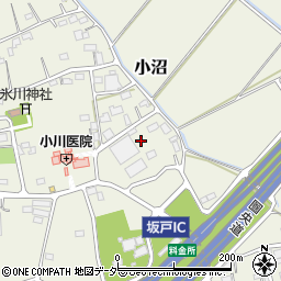 埼玉県坂戸市小沼79周辺の地図