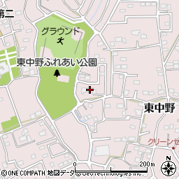 埼玉県春日部市東中野1449周辺の地図