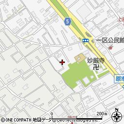 埼玉県上尾市原市985周辺の地図