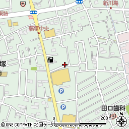 埼玉県春日部市藤塚2309周辺の地図