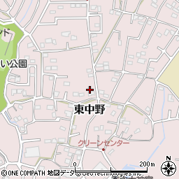 埼玉県春日部市東中野1470周辺の地図