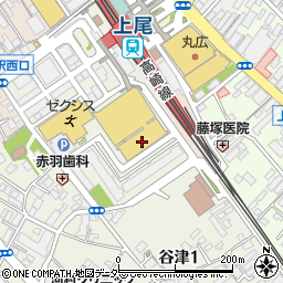 東京スターメガネ上尾店周辺の地図