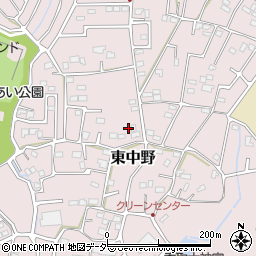 埼玉県春日部市東中野1468周辺の地図