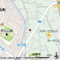 埼玉県坂戸市片柳2121周辺の地図