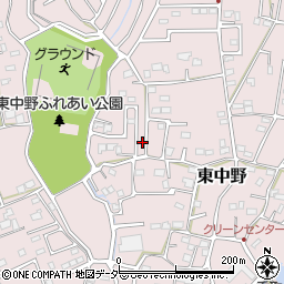 埼玉県春日部市東中野1440-12周辺の地図