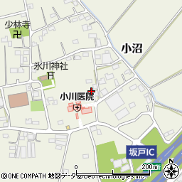 埼玉県坂戸市小沼874周辺の地図