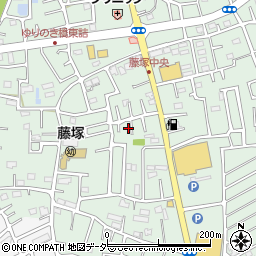 埼玉県春日部市藤塚1176周辺の地図