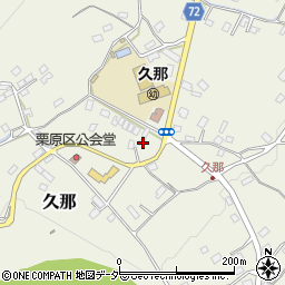 埼玉県秩父市久那2210周辺の地図