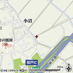 埼玉県坂戸市小沼1047周辺の地図