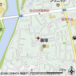 埼玉県春日部市藤塚850周辺の地図