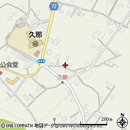 埼玉県秩父市久那2157周辺の地図