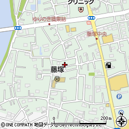 埼玉県春日部市藤塚2817周辺の地図