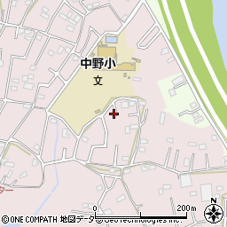 埼玉県春日部市東中野579周辺の地図