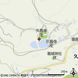 埼玉県秩父市久那2292周辺の地図