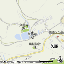 埼玉県秩父市久那2316周辺の地図