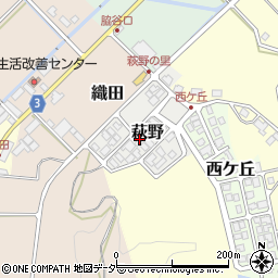 福井県丹生郡越前町萩野142周辺の地図