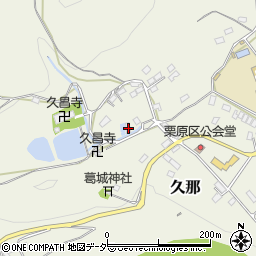 埼玉県秩父市久那2280周辺の地図
