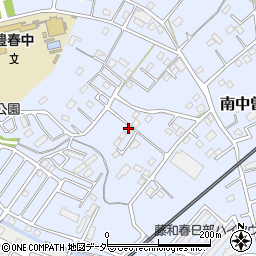 埼玉県春日部市南中曽根535周辺の地図