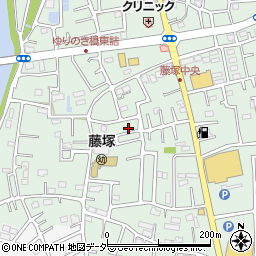 埼玉県春日部市藤塚2815周辺の地図