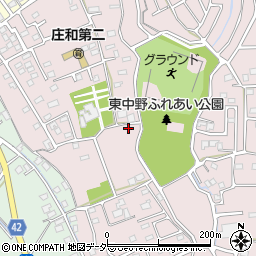 埼玉県春日部市東中野1106周辺の地図