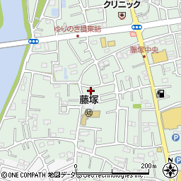 埼玉県春日部市藤塚1184周辺の地図