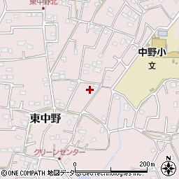埼玉県春日部市東中野1478周辺の地図