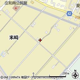 埼玉県春日部市米崎238周辺の地図