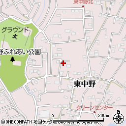 埼玉県春日部市東中野1459周辺の地図