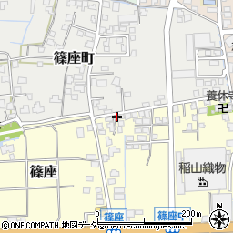 〒912-0061 福井県大野市篠座町の地図