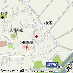 埼玉県坂戸市小沼872周辺の地図