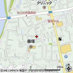 埼玉県春日部市藤塚2821周辺の地図