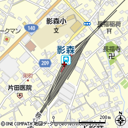 埼玉県秩父市周辺の地図