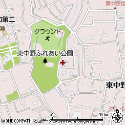 埼玉県春日部市東中野1448周辺の地図