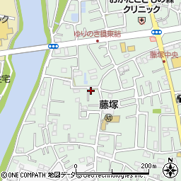 埼玉県春日部市藤塚849周辺の地図