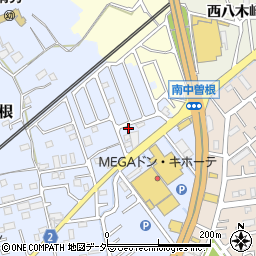埼玉県春日部市南中曽根846周辺の地図