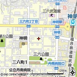 黒川クリーニング社神明店周辺の地図