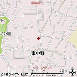 埼玉県春日部市東中野1469周辺の地図