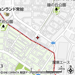 茨城県つくばみらい市絹の台5丁目24周辺の地図