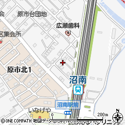 埼玉県上尾市原市2131-17周辺の地図