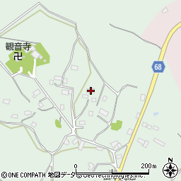 茨城県牛久市久野町3090周辺の地図