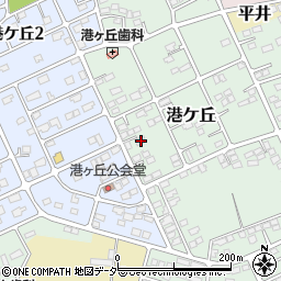 茨城県鹿嶋市港ケ丘282-151周辺の地図