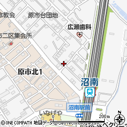 埼玉県上尾市原市2075-1周辺の地図