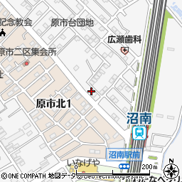 埼玉県上尾市原市2073周辺の地図