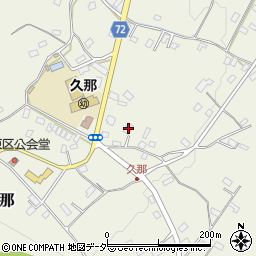 埼玉県秩父市久那2189周辺の地図