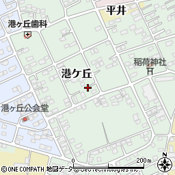 茨城県鹿嶋市港ケ丘282-173周辺の地図
