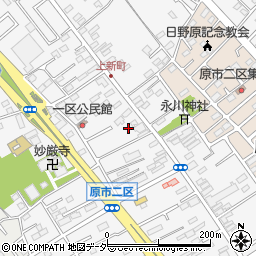 埼玉県上尾市原市1126周辺の地図